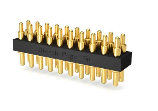 20 Pinli Pogo Pin Yaylı Konnektör