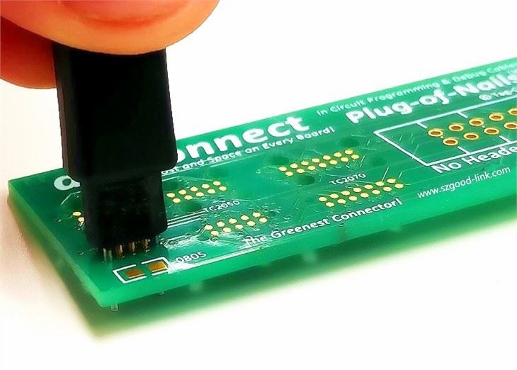 Yaylı Altın Kaplama PCB Konnektörü