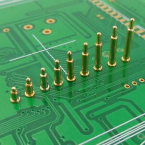 Yaylı Pogo Pin PCB Konnektörü