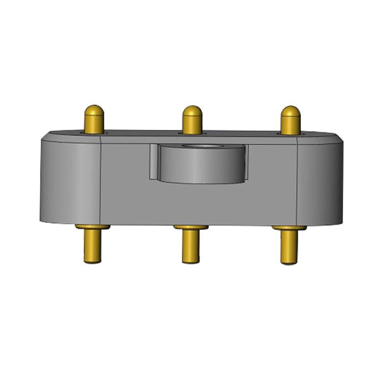 Delik Pogo Pin Dairesel Konitörler aracılığıyla