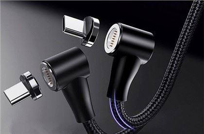 Çok Fonksiyonlu Manyetik Şarj Pogo Pin Kablosu