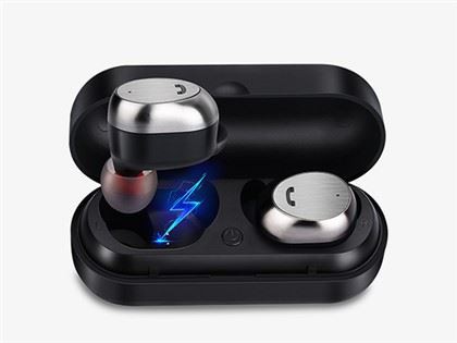 1A 2Pin Pogo Pin'i Şarj Eden TWS Kulaklıklar