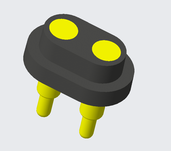 2Pin Su Geçirmez PogoPin Konnektörü