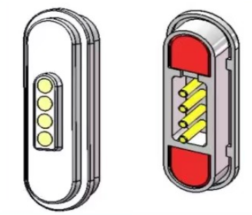 Pogo pimli manyetik konektör uygulaması