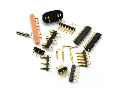 Erkek ve Dişi Dik Açılı Pogo Pimli Konnektör