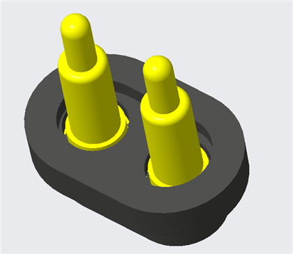 Su Geçirmez Erkek Ve Dişi Pogo Pin Konnektörü
